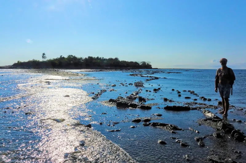 Traversée à marée basse
