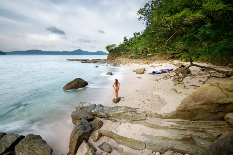 Crique du Refuge de vie sauvage de Junquillal