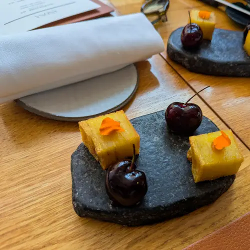 Amuse-bouche Anona restaurant