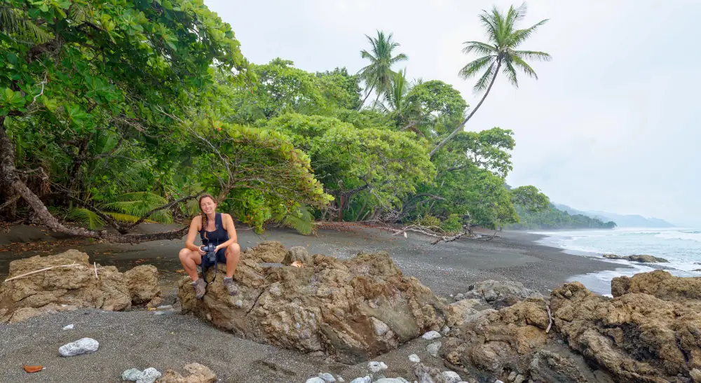 Plage de Madrigal dans le Corcovado