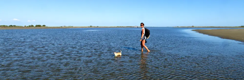 Traversée de lagune