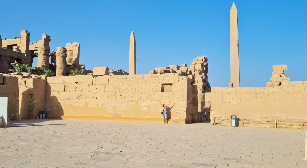 Entrée du Temple de Karnak