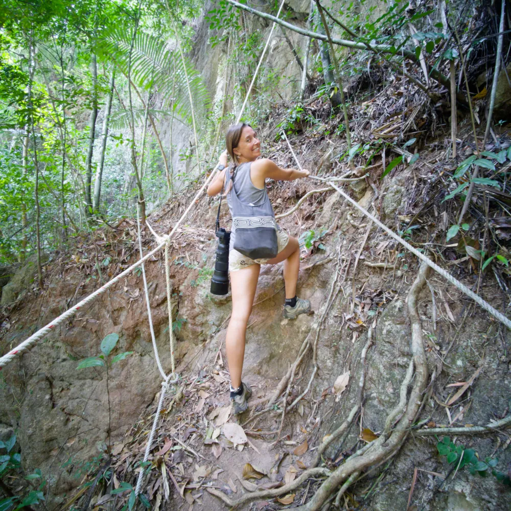 Attention, ça grimpe !