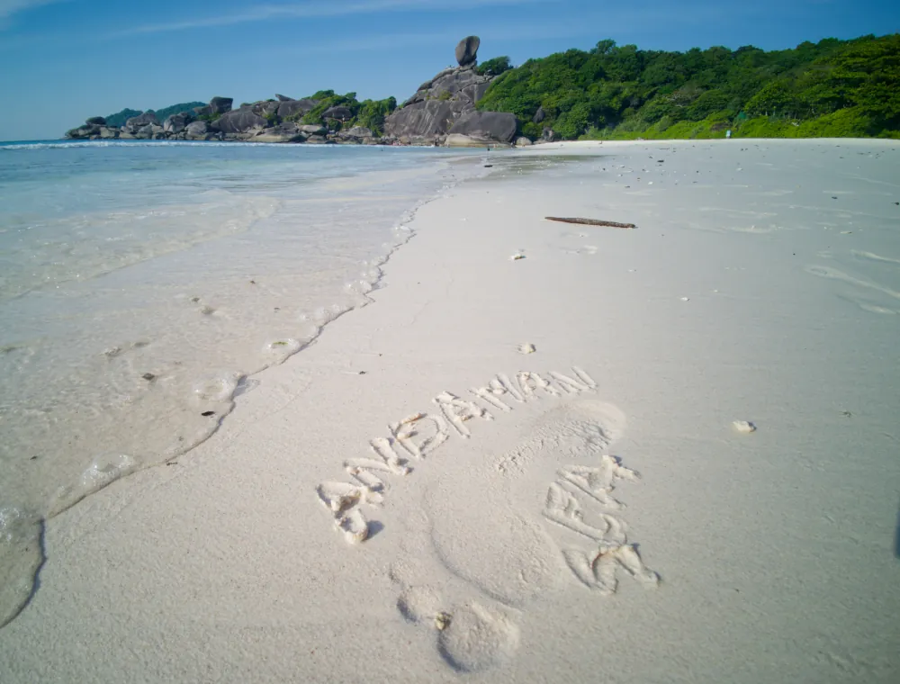 Plage de l'île Similan