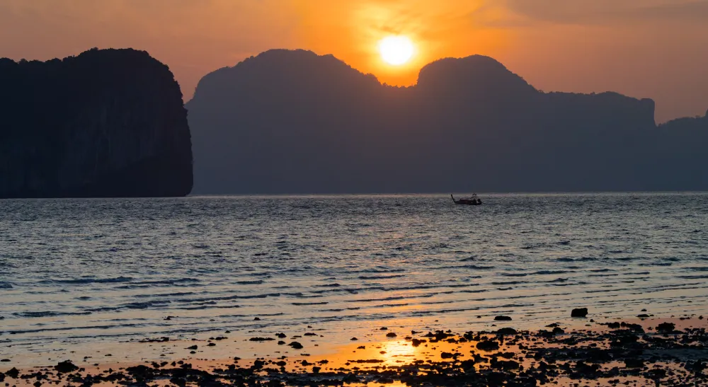 Lever de soleil à Koh Ngai