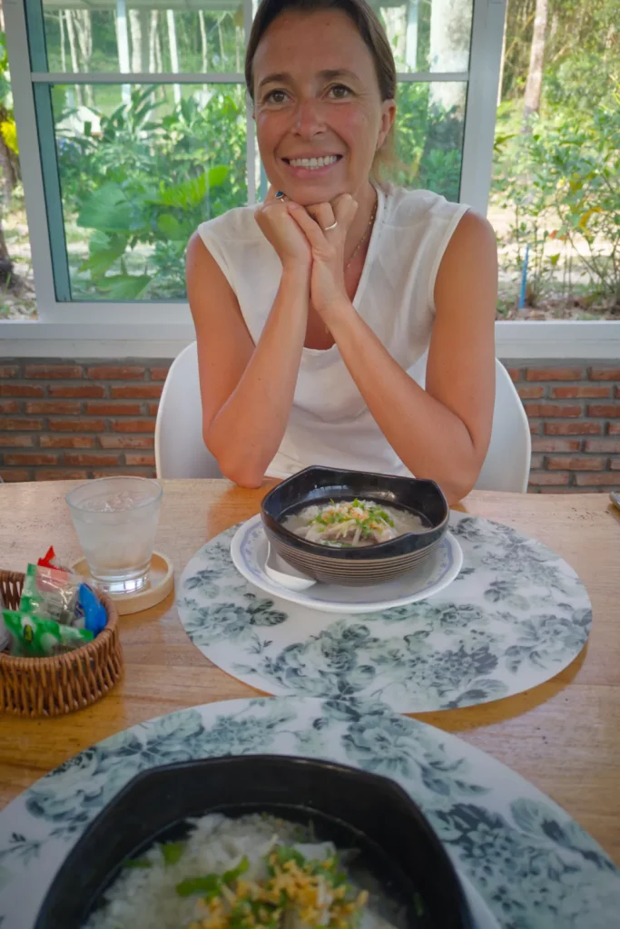 Poisson cru au petit-déjeuner